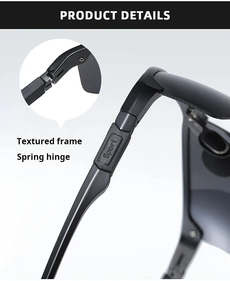 Unisex Cycling Pro Metal Polarized Sunglasses