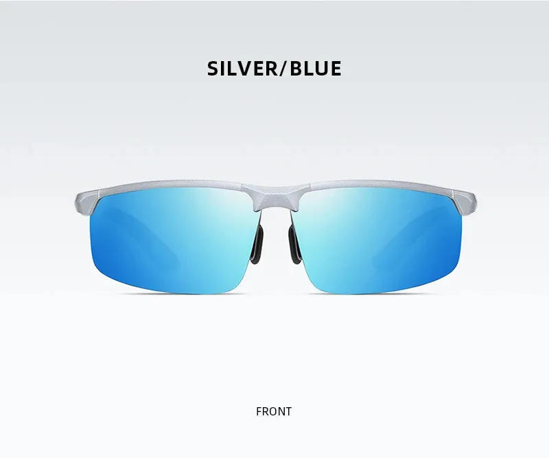 Unisex Cycling Pro Metal Polarized Sunglasses