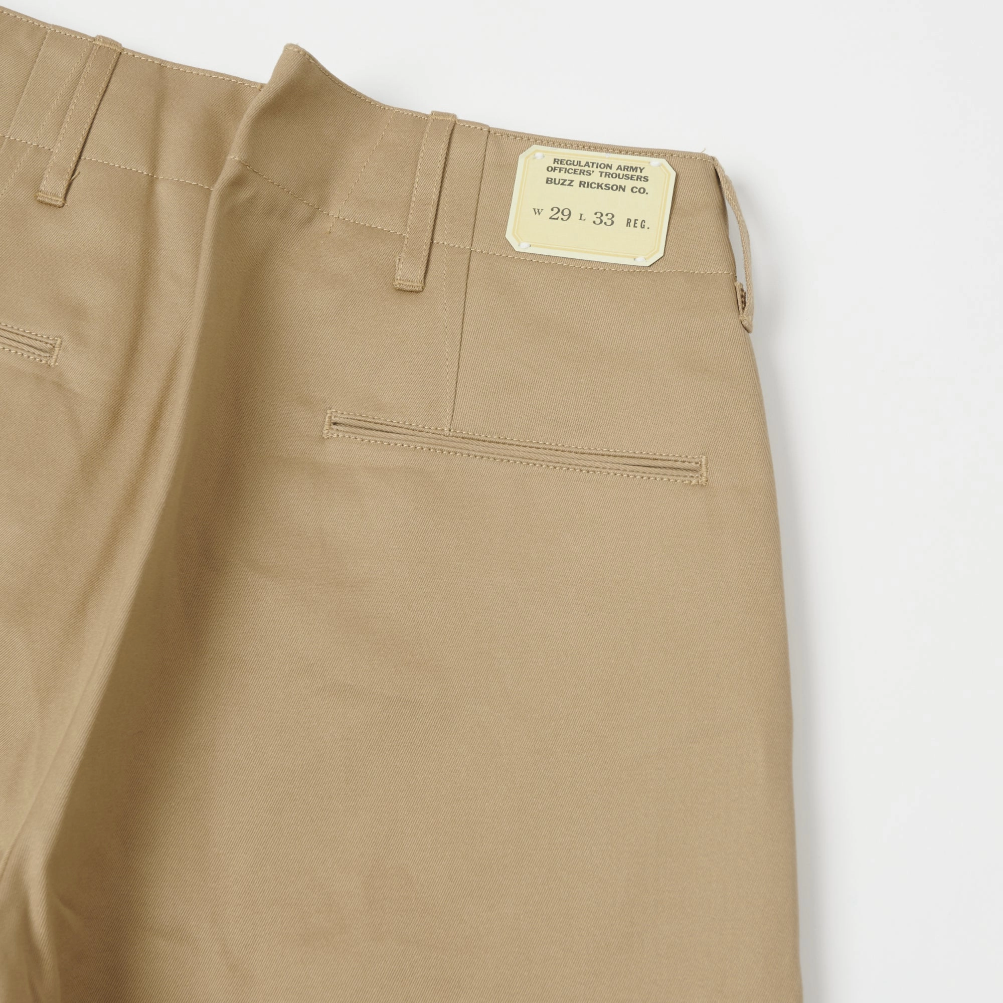 Smart Casual Buzz Rickson's 'Early Model' 1945 Chino - Beige
