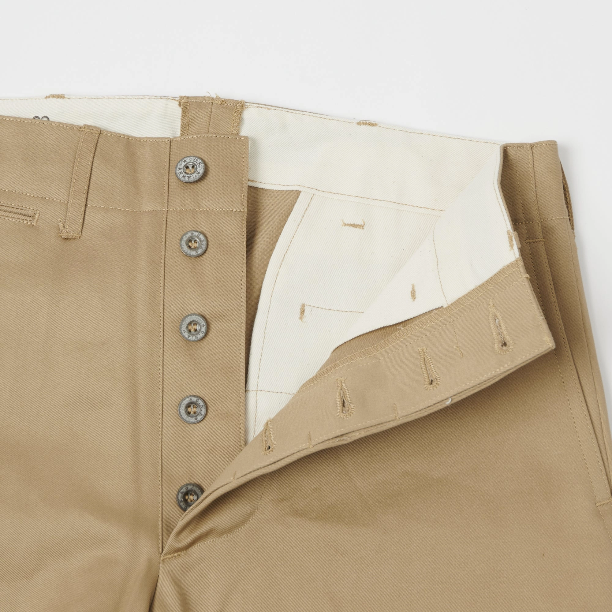 Perfectly Fit Daily Comfort Fit Buzz Rickson's 'Early Model' 1945 Chino - Beige