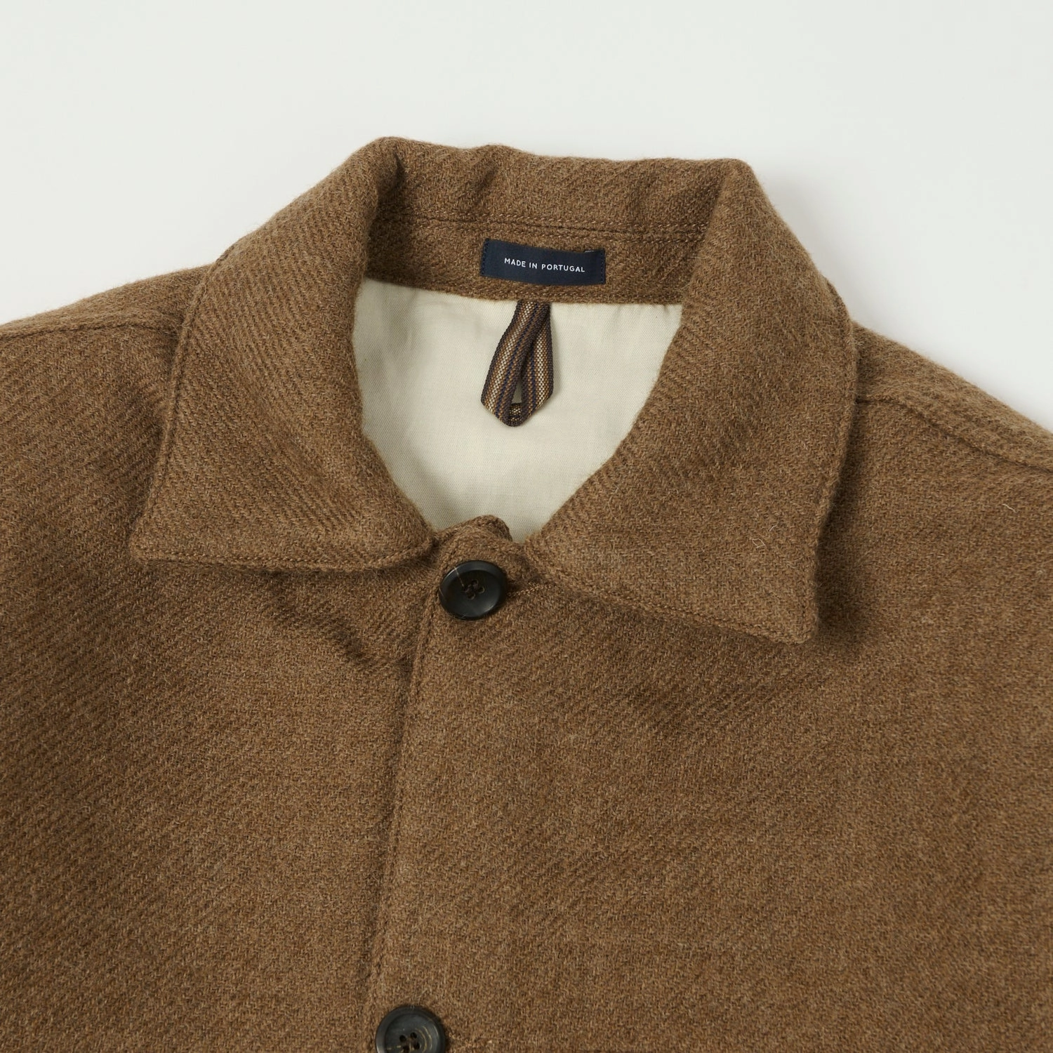 Cozy Design Drake's Wool Chore Jacket - Brown