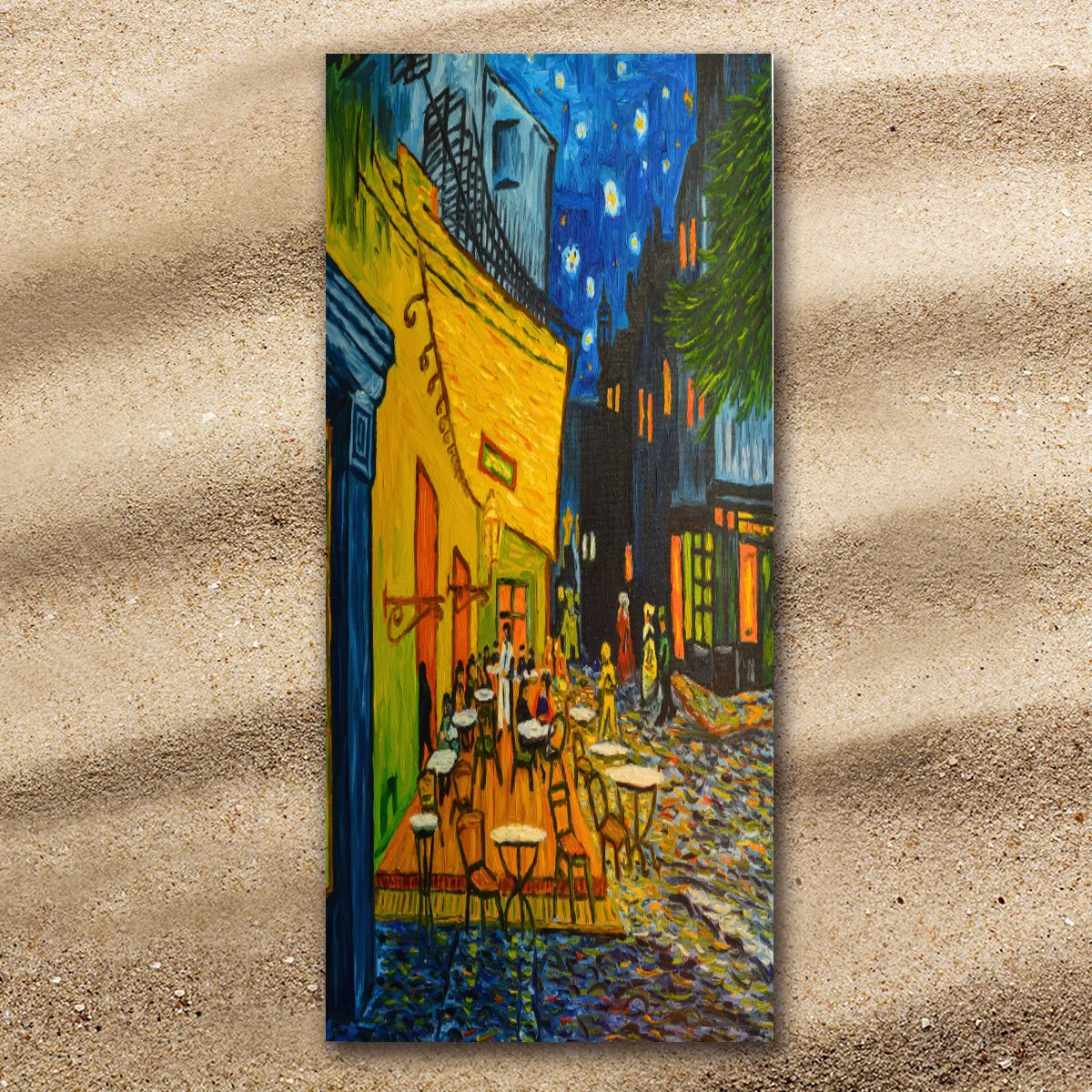 Van Gogh's Cafe at Night Extra Large Towel