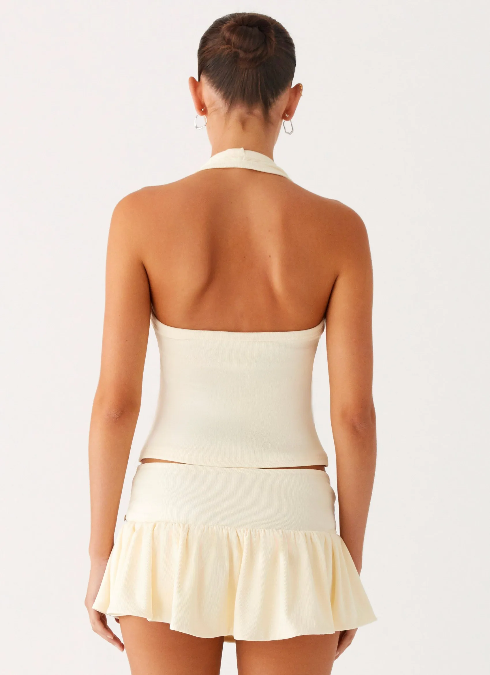 Handmade Item Vegas Nights Low Rise Skort - Yellow