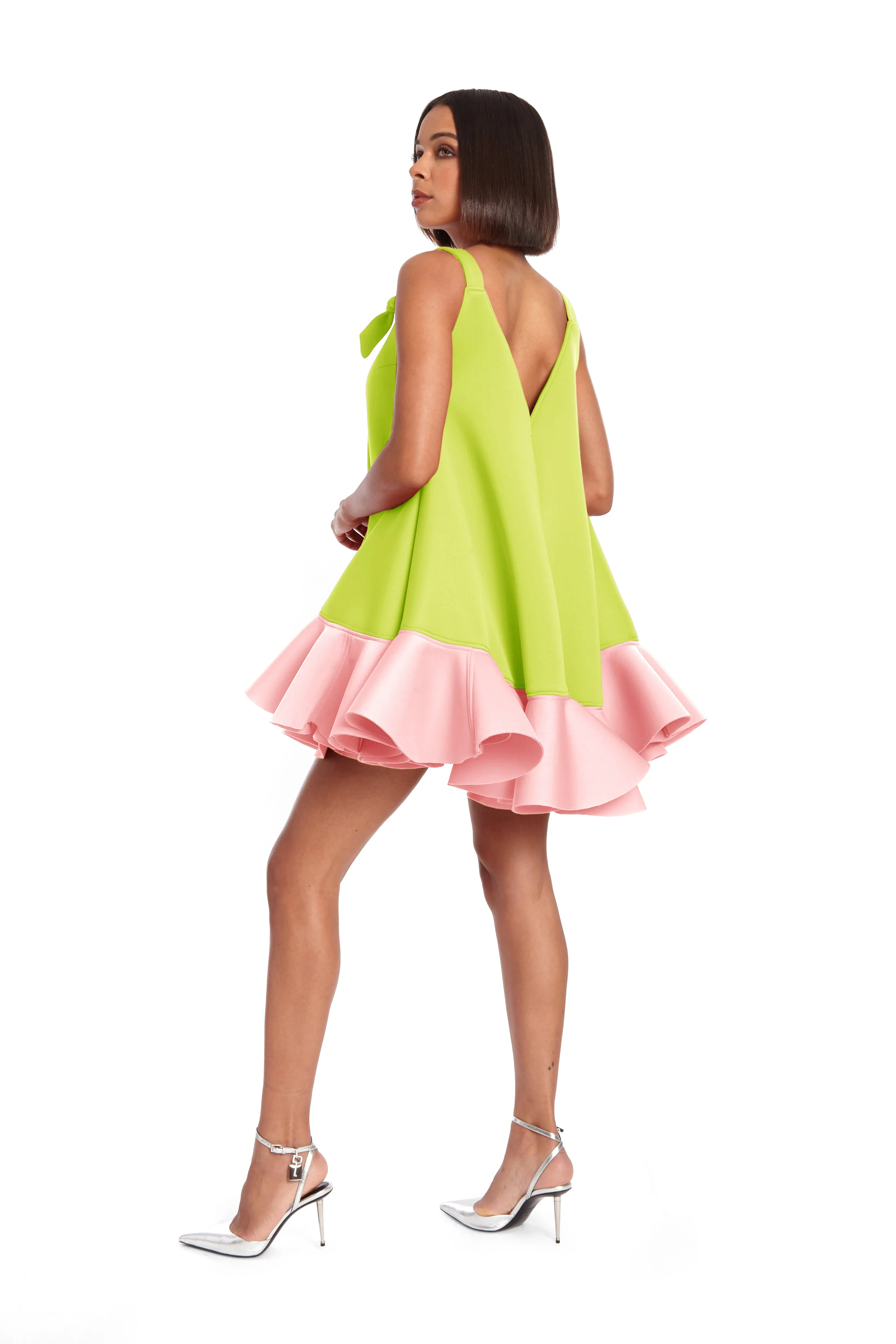 High-Fashion Ava Dress Crystal Rose