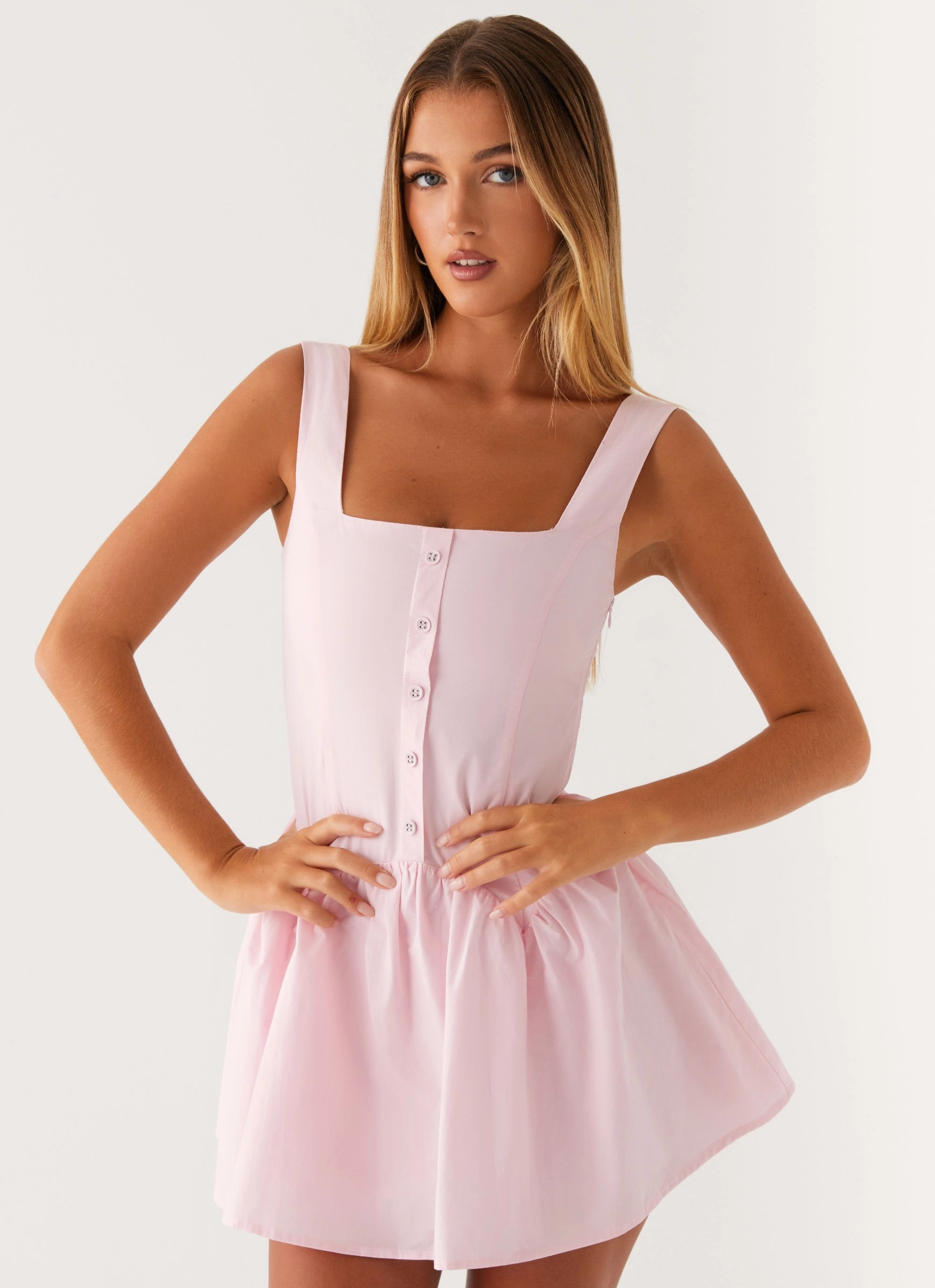 Stylish Touch Trendy Comfort Genie Mini Dress - Pink