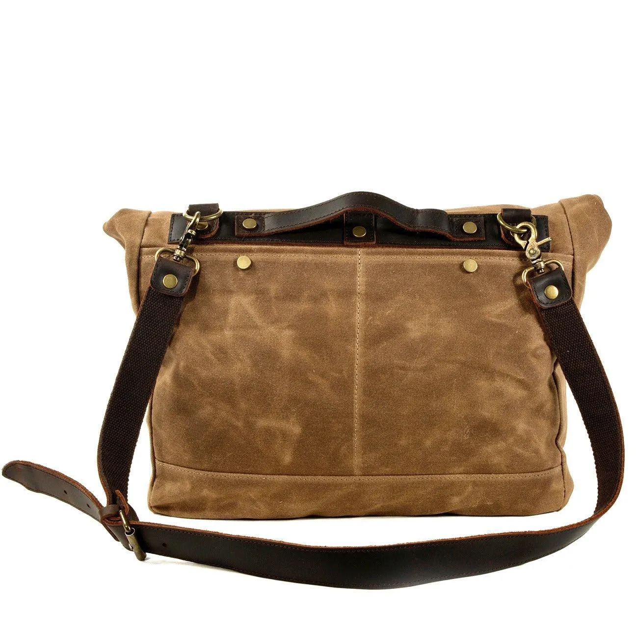 Vintage Canvas Messenger Bag Laptop and Motobags