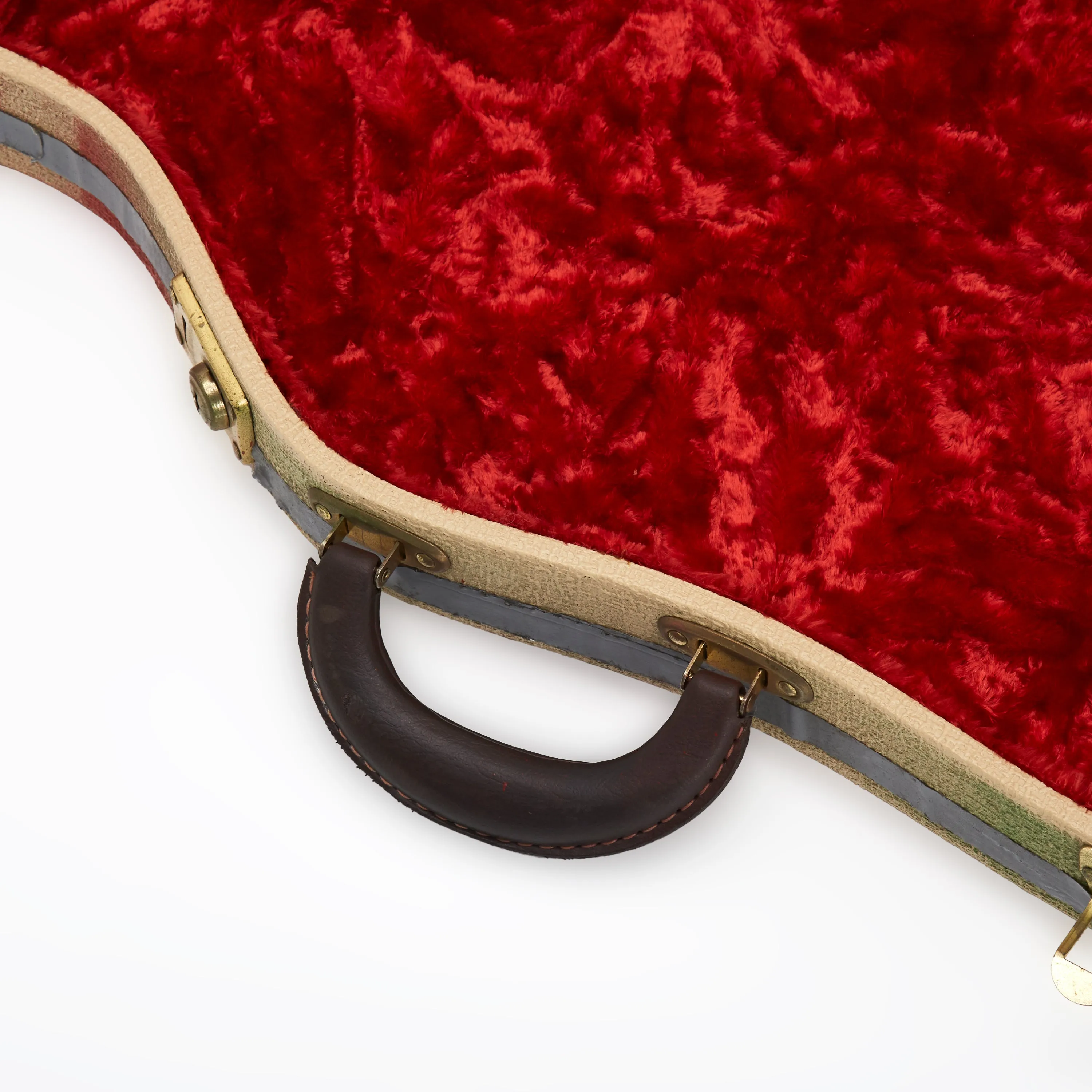 Vintage Reddish Guitar Case