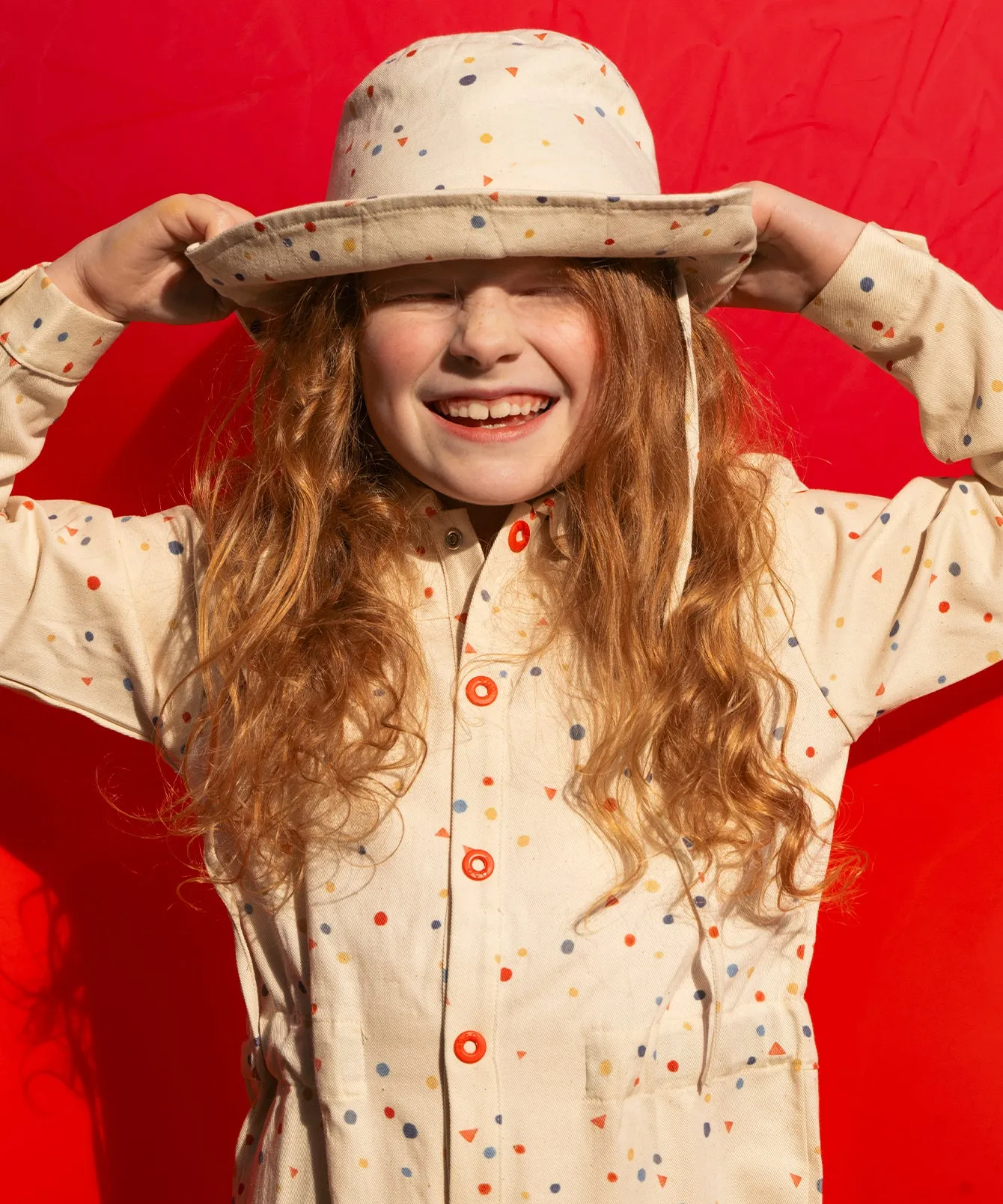 Walton Bucket Hat, Signature Dot