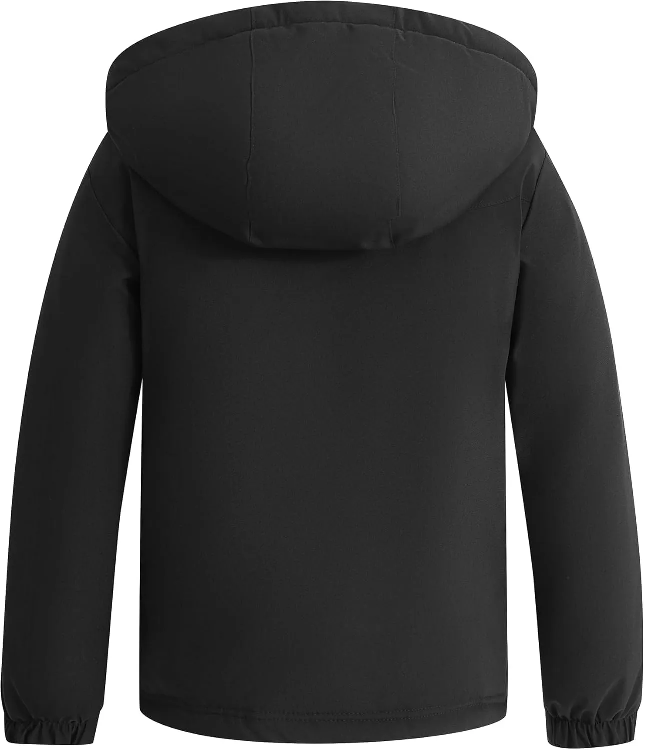 wantdo Boys Winter Coat Waterproof windbreaker Snow Ski Jacket Warm Thick Rain Jacket Kids Coats with Removable Hood