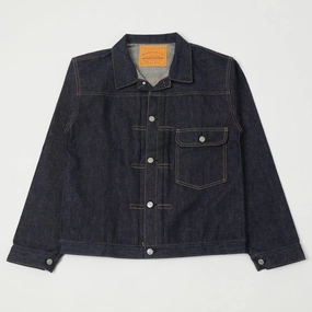 Mid Length Warehouse & Co 2001XX (2000XX) 1947 Model Type I Denim Jacket - Raw
