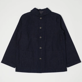 Seamless Design Warehouse & Co 2142 U.S. Navy Denim Deck Jacket - Raw