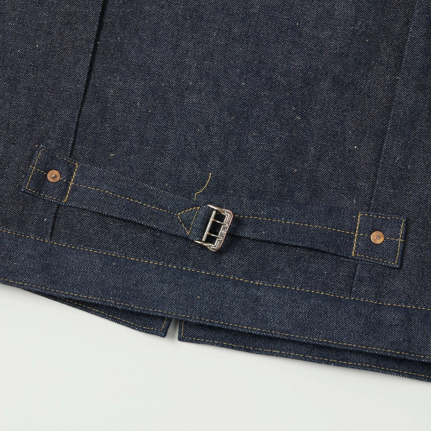 Layered Hem Design Warehouse & Co S2000XX WWII Type I Denim Jacket - Raw