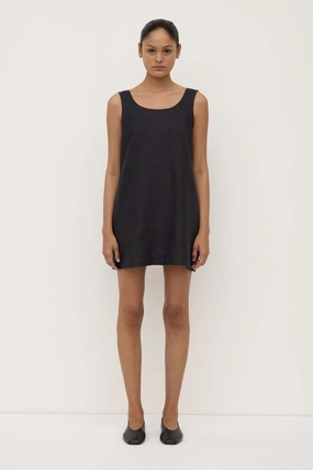 Selma Linen Mini Dress Statement Mood Fall Layer