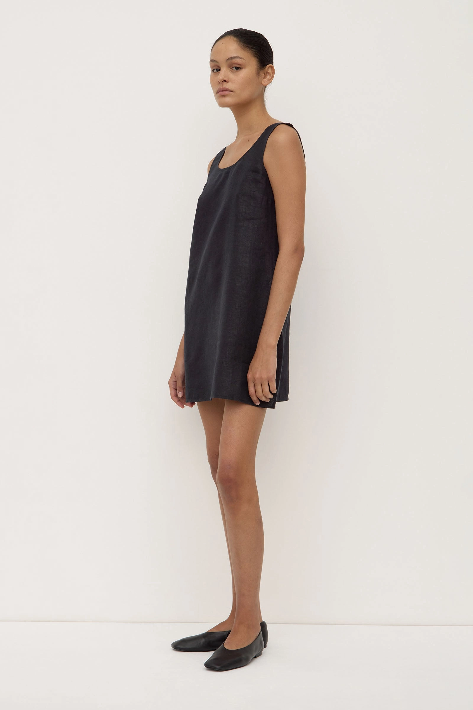 Playful and flirty dress Selma Linen Mini Dress