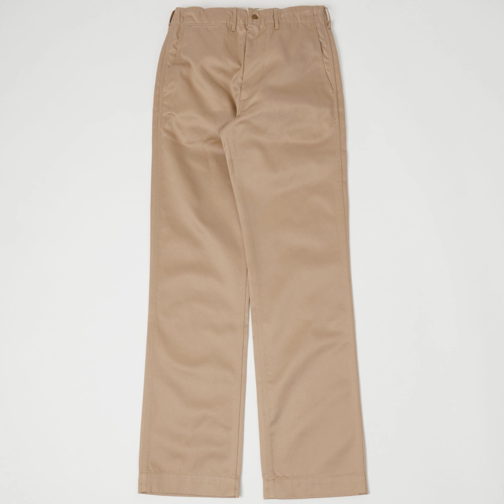 Breathable Performance Wear Secure fit Buzz Rickson's Original-Spec. Chino - Beige