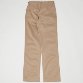 Breathable Performance Wear Secure fit Buzz Rickson's Original-Spec. Chino - Beige