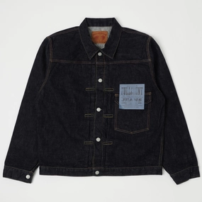 Full Count 2107XX 15.5oz Type I Denim Jacket - One Wash quick dry Warm Layers