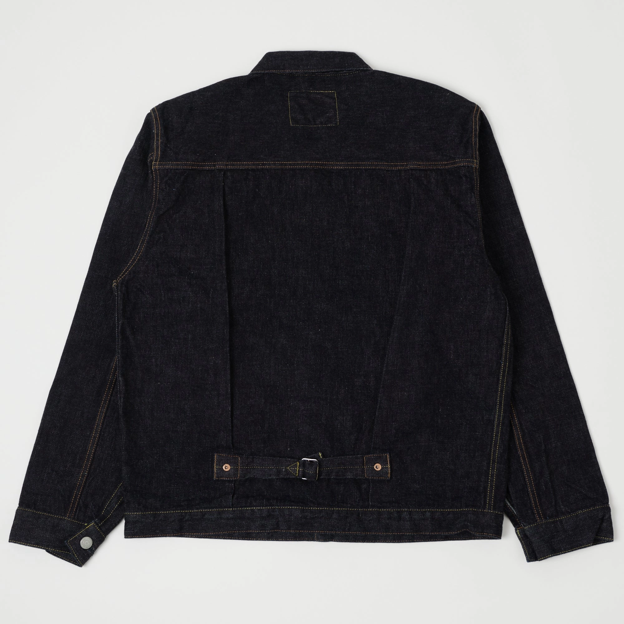 Full Count 2107XX 15.5oz Type I Denim Jacket - One Wash Wind Resistant Coating Ultra Flexible