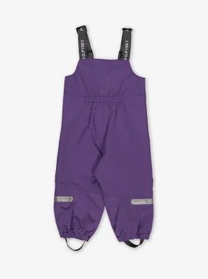 Waterproof Shell Baby Dungarees