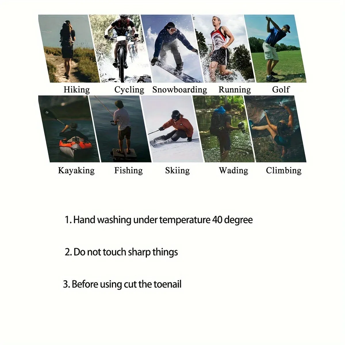 Waterproof Socks Breathable Outdoor Waterproof