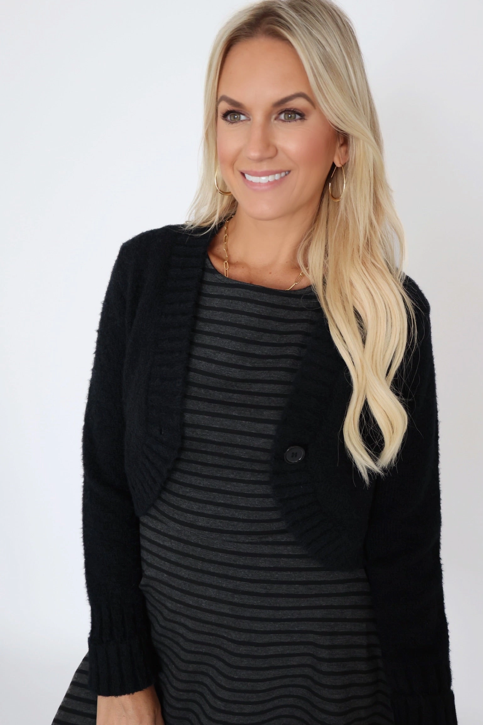 Rook Cardigan (FINAL SALE) Retro Style Reinforced Stitching