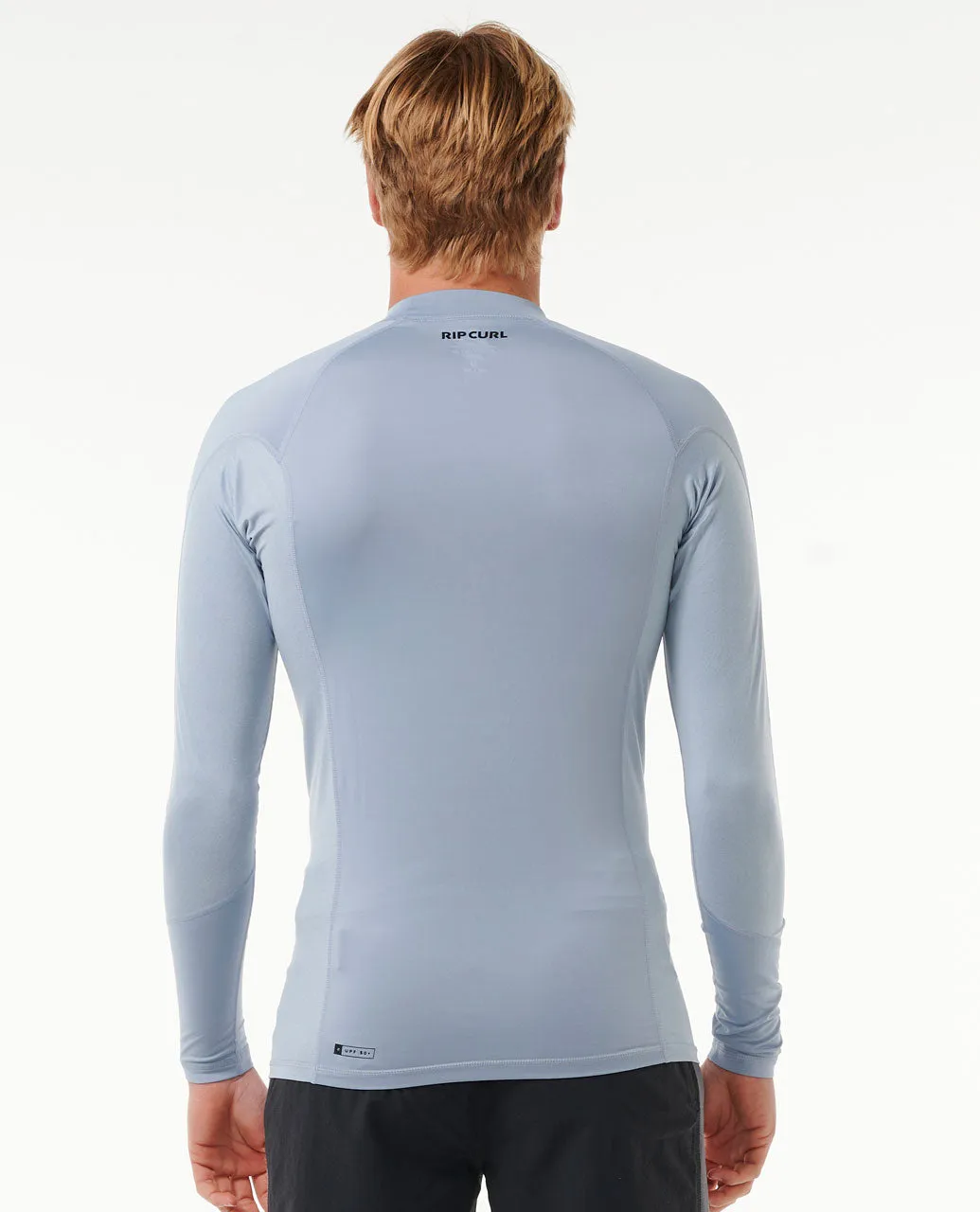 Waves UV Long Sleeve Rash Vest - Sparky Blue