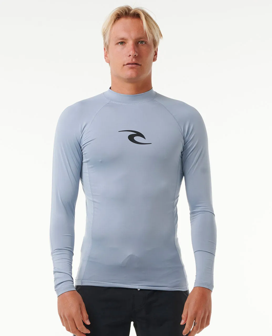 Waves UV Long Sleeve Rash Vest - Sparky Blue