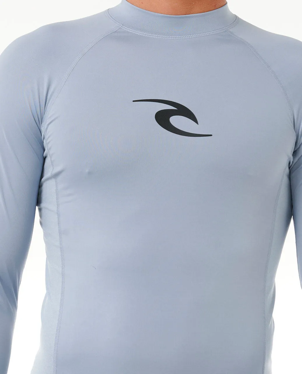 Waves UV Long Sleeve Rash Vest - Sparky Blue