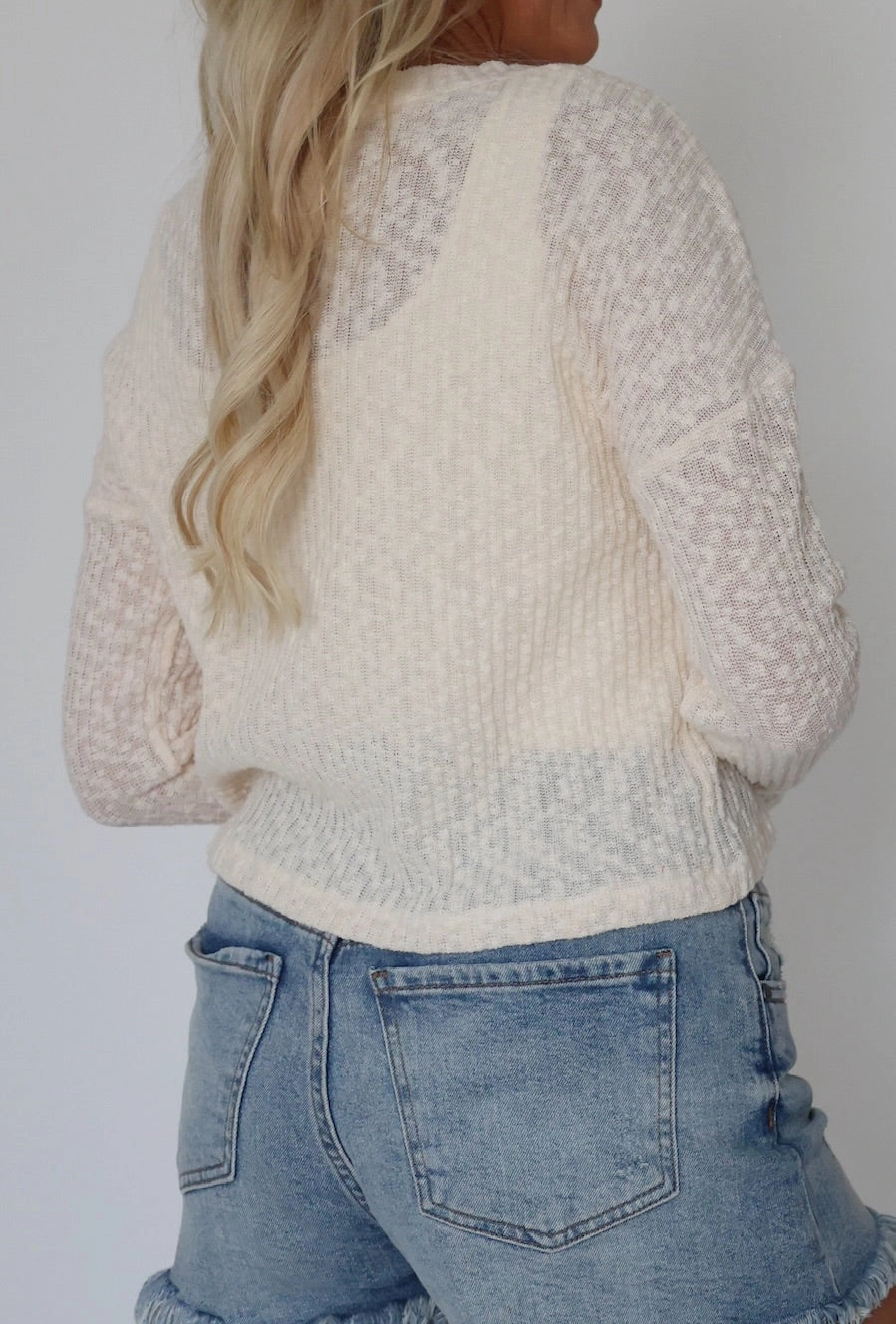 Wrinkle resistant fabric Wayfare Cardigan