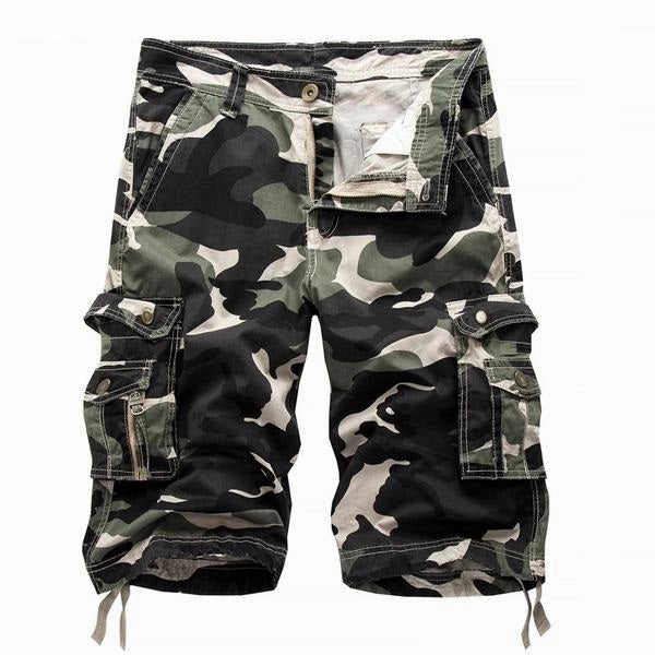 Dynamic Flex Zones Jogging Ready West Louis? Camo Cargo Shorts