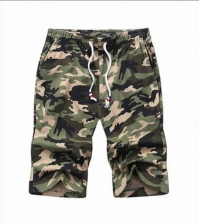 Bacterial Growth Prevention West Louis? Camouflage Style Beach Shorts