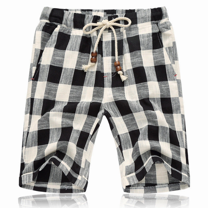 Anorak West Louis? Cotton Linen Stripe Shorts