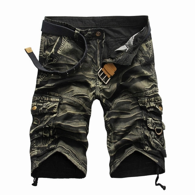 West Louis? Men's Comfortable Camo Cargo Shorts Everyday Ease