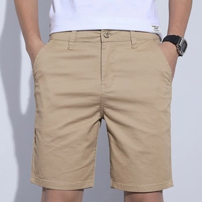 West Louis? Men's Slim Shorts - Classic Style, 2023 Summer Collection Comfy Layer high waisted