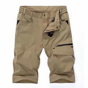 West Louis? Multi-Pocket Tactical Cargo Summer Cotton Shorts All Day Fit Ombre effect
