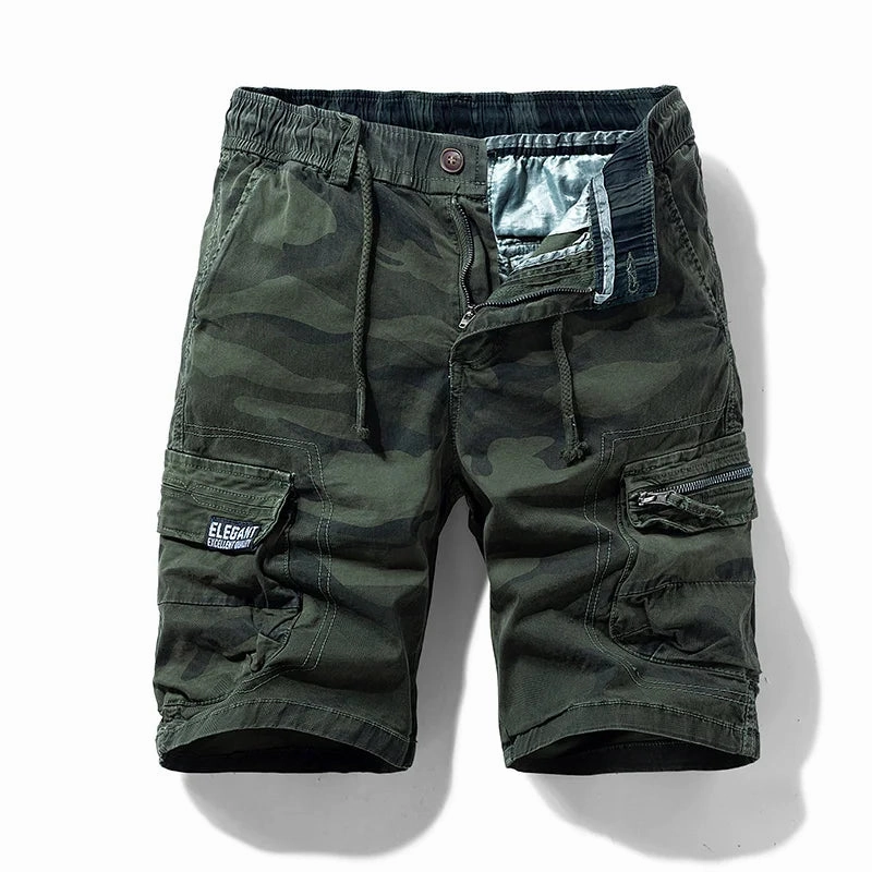QuickDryTechnology Quick Drying Fabric West Louis? New Summer Cotton Camouflage Cargo Shorts