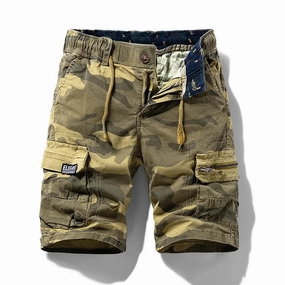 West Louis? New Summer Cotton Camouflage Cargo Shorts Yoga wear