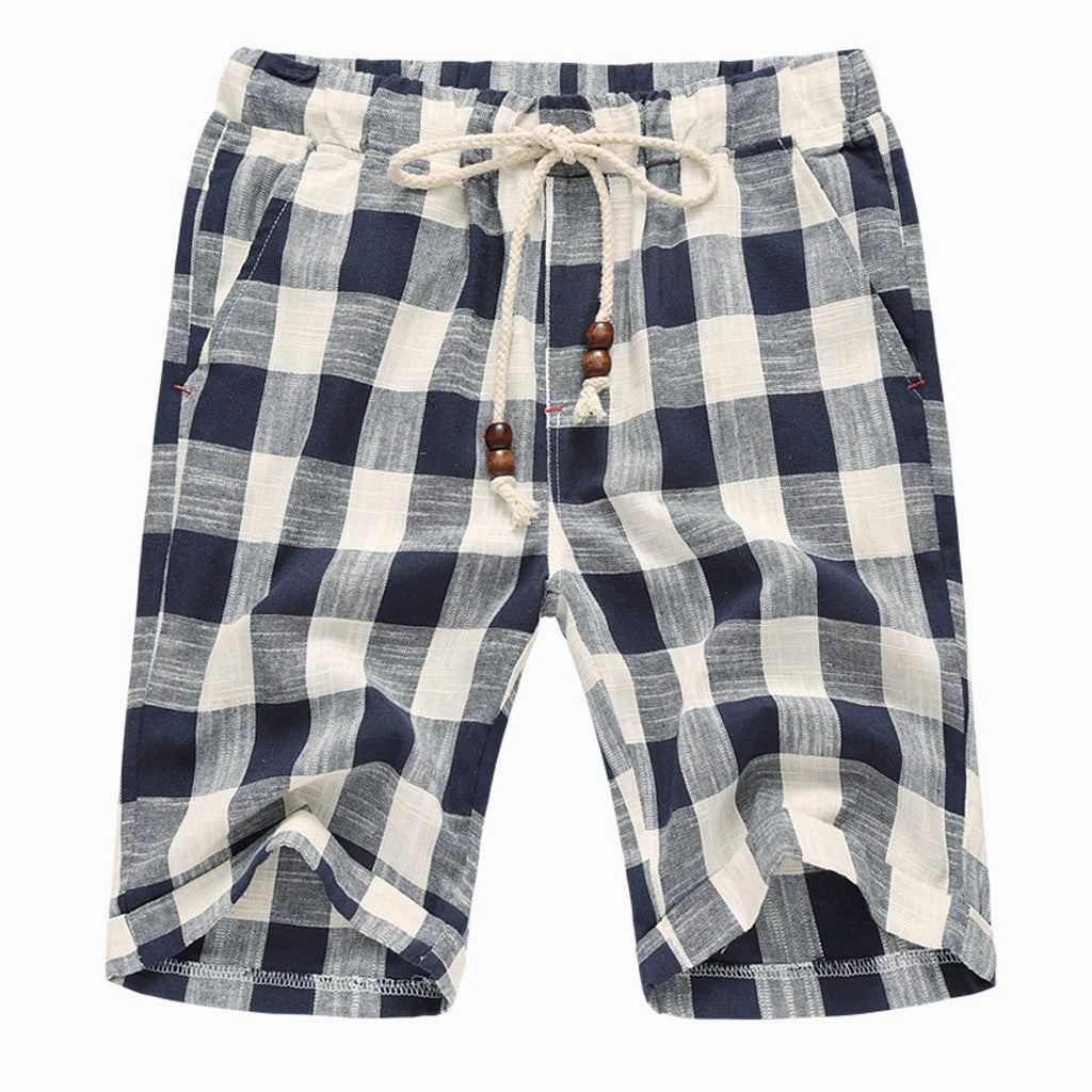 Stain Release Finish West Louis? Plaid Cotton Shorts