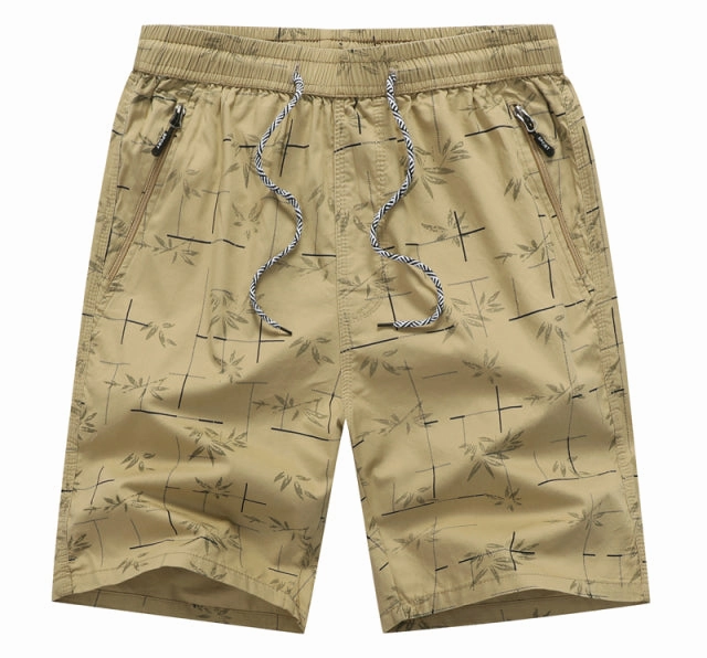 Multi Pocket System West Louis? Summer Cotton Bermuda Beach Shorts