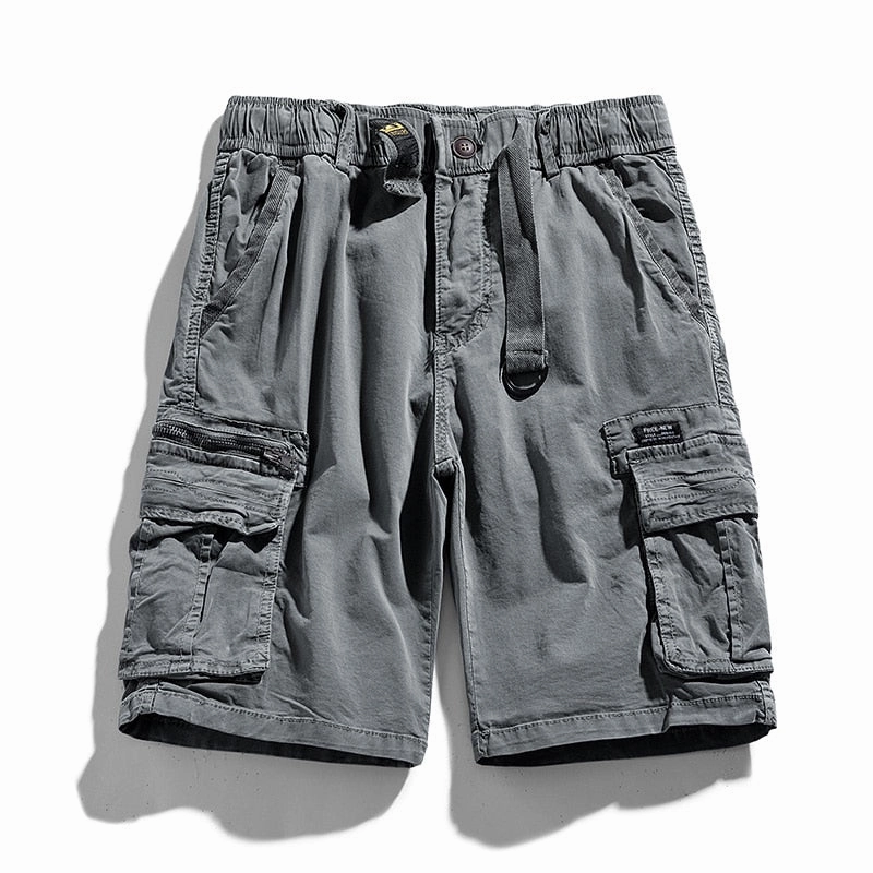 West Louis? Tactical Multi-Pocket Fashion Jogger Shorts Windproof Design Business casual