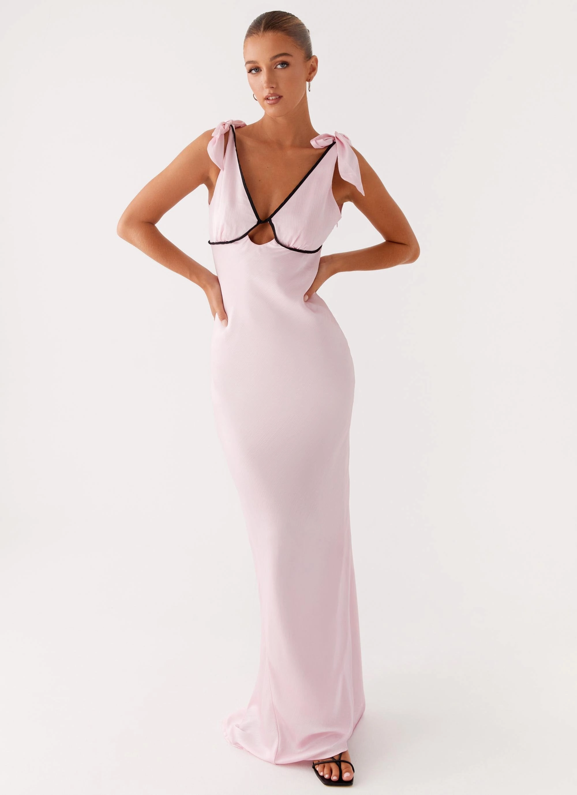 Romeo Maxi Dress - Pink Balanced Tones