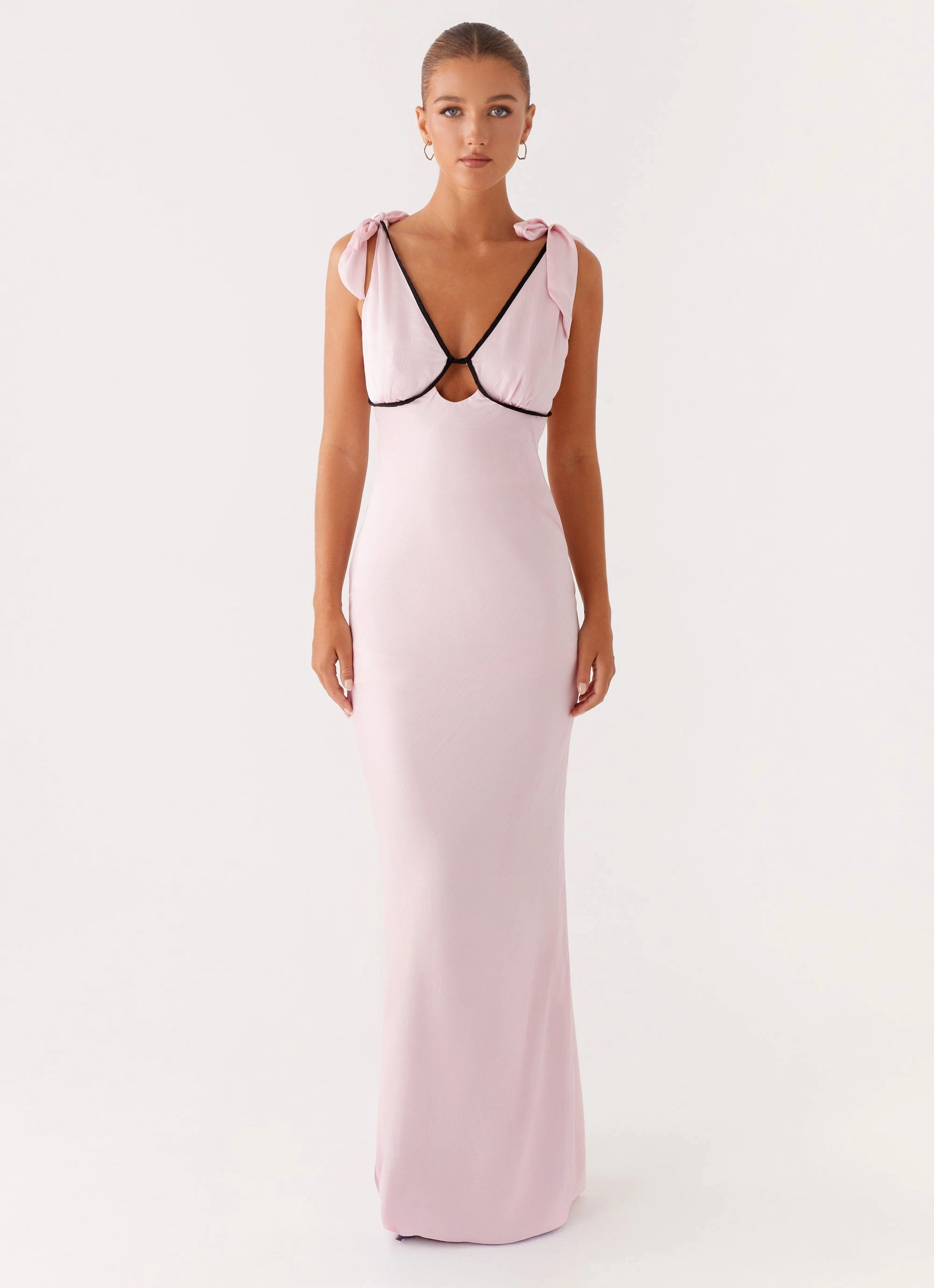 Essential Style Romeo Maxi Dress - Pink