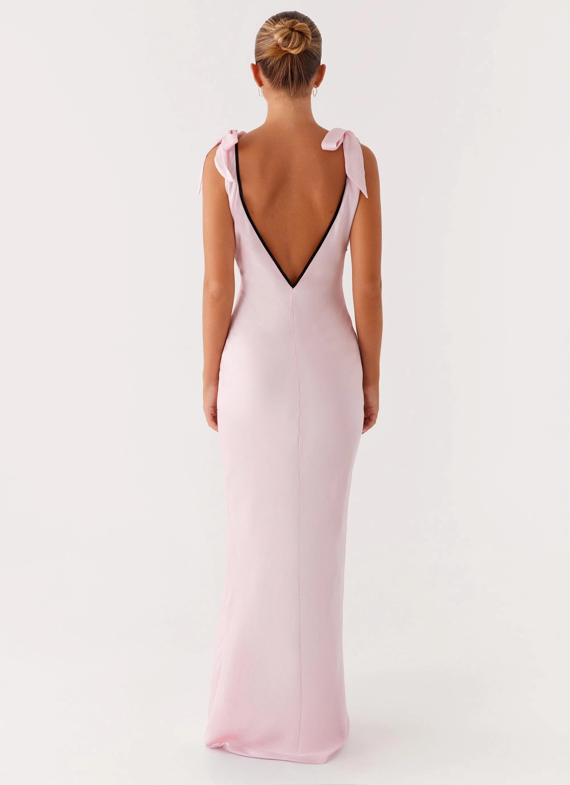 Romeo Maxi Dress - Pink Clean Base Fall Flow