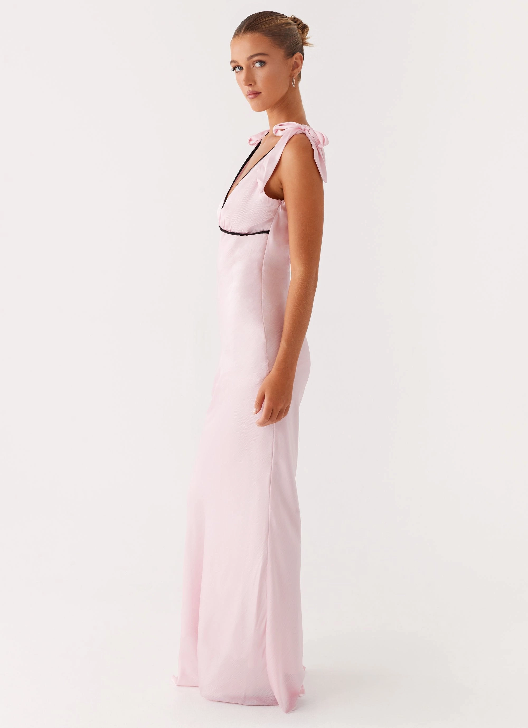 Chic Style Wear Evening Tone Romeo Maxi Dress - Pink