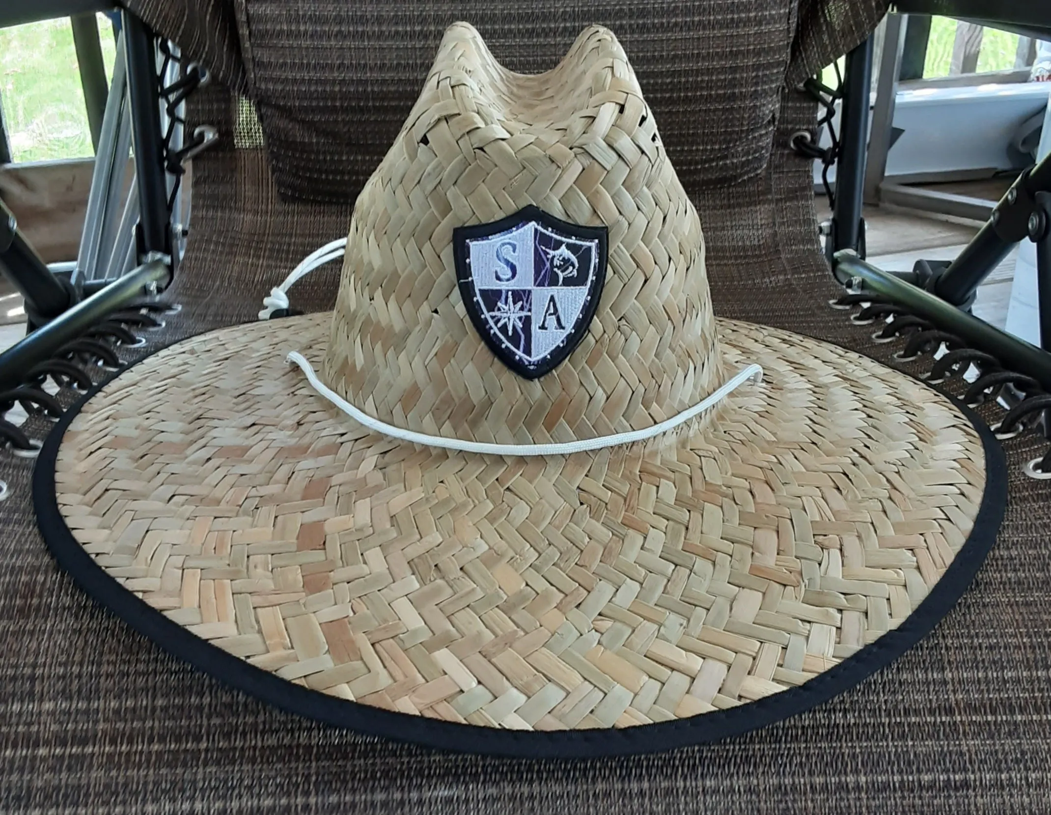 Wicked Storm Under Brim Straw Hat
