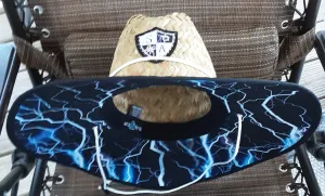 Wicked Storm Under Brim Straw Hat