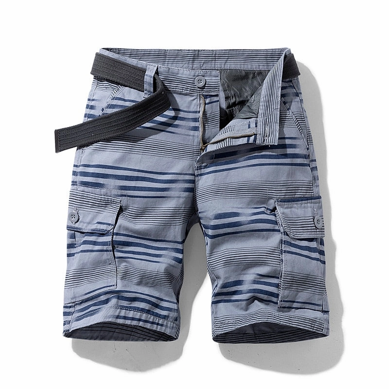 West Louis? Multi-Pocket Twill Cotton Summer Short Active Movement Casual Style