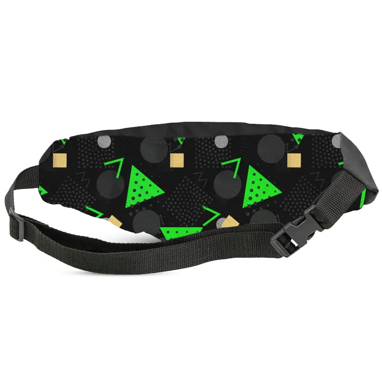 Wide Full Color Front And Back Fanny Pack
