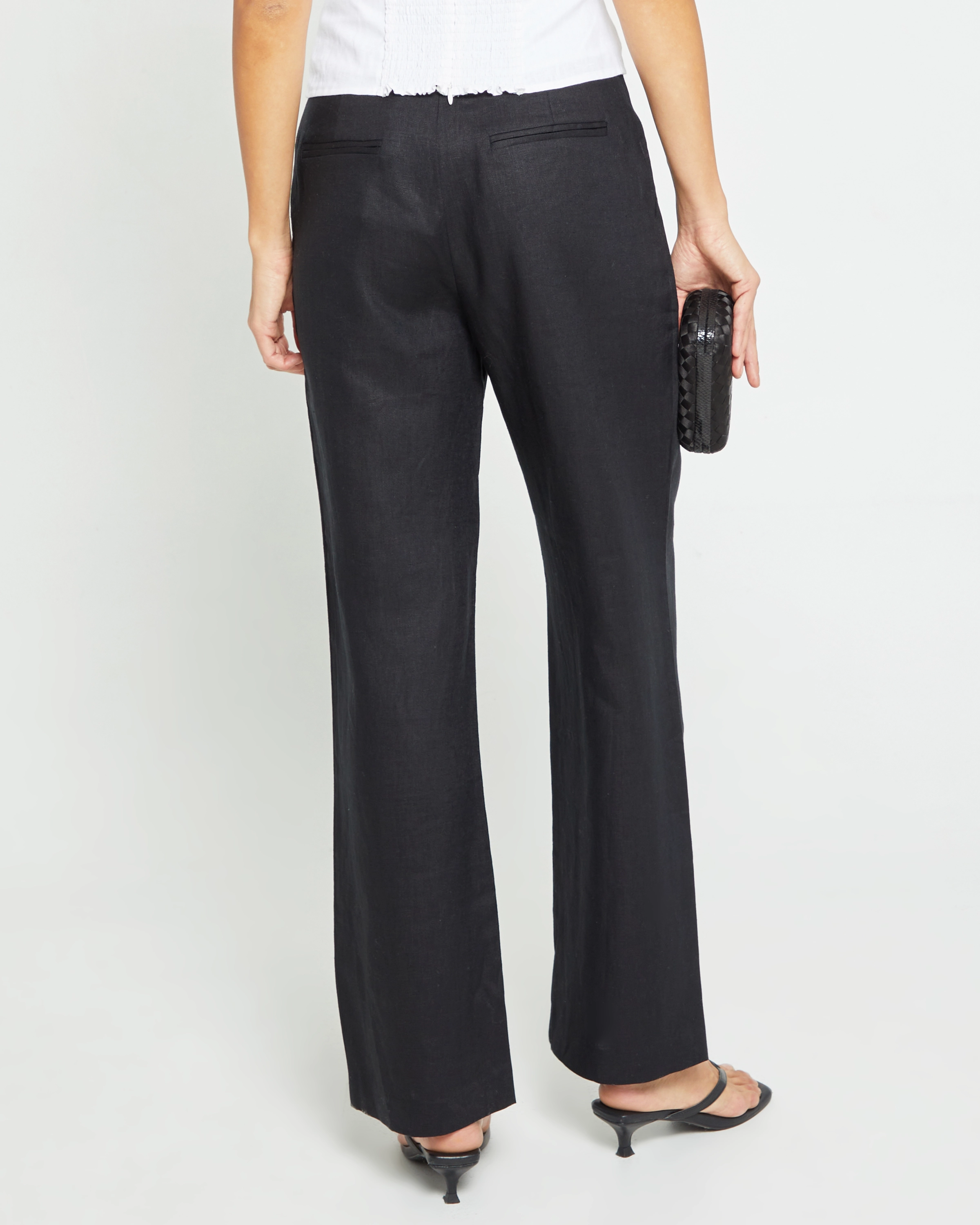 Relaxed Cut Utility pocket Will Linen Pant
