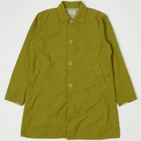 Thick Insulation Functional Pockets Style Spellbound Lightweight 'Typewriter' Coat - Green